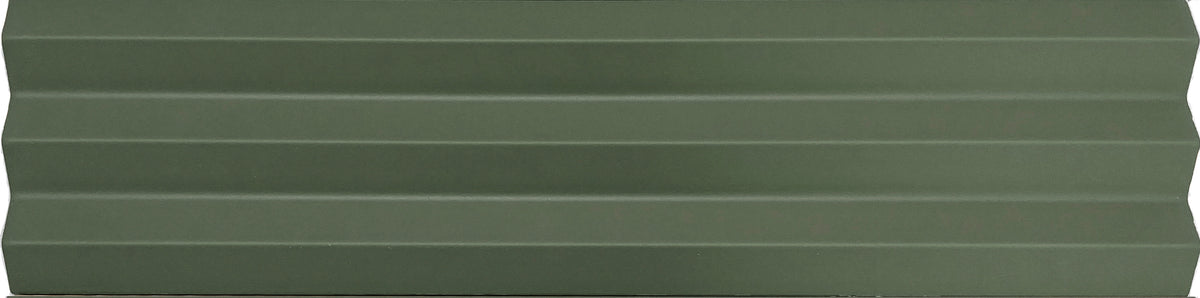 Acanthus: Olive V-Ribbed