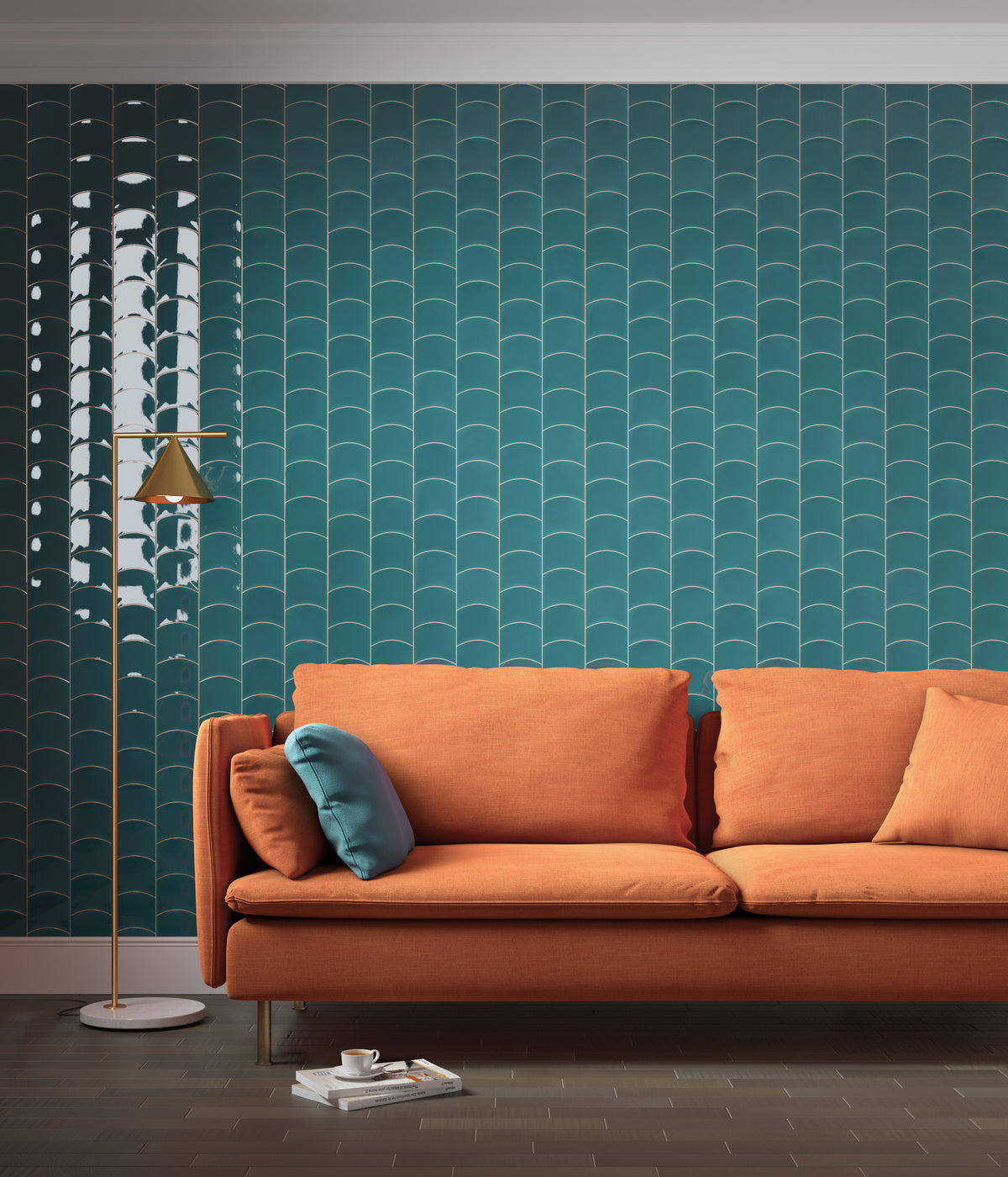 Bandero: Teal Grassy