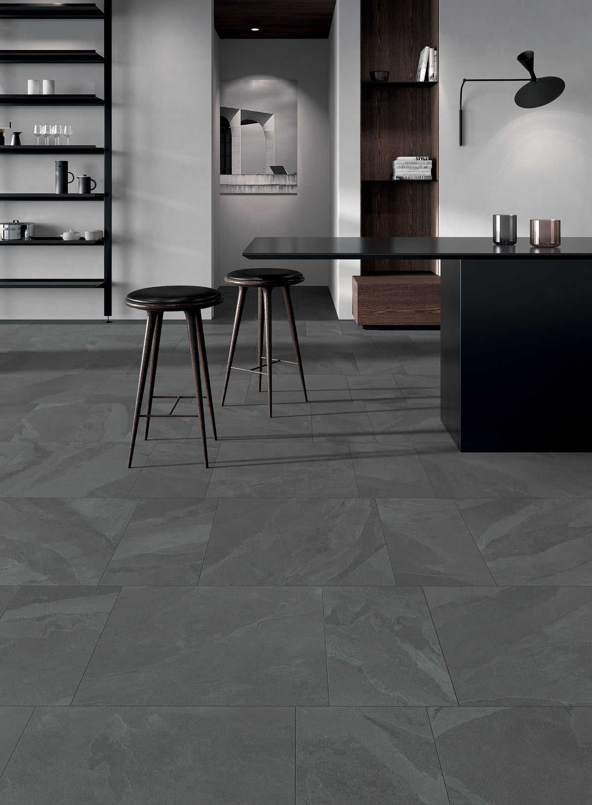 Brazilian Slate: Pencil Grey