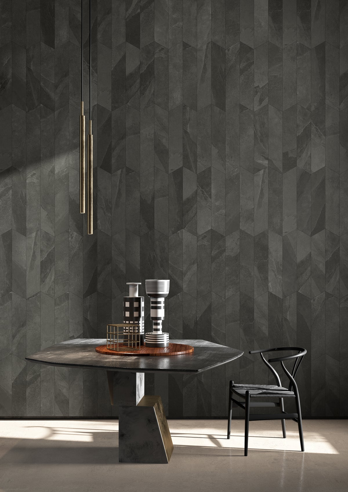 Brazilian Slate: Rail Black