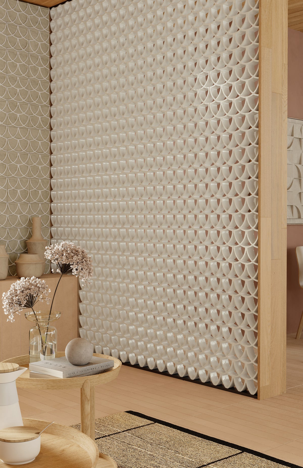 Contour Luxe: Bianco Glassa Curve
