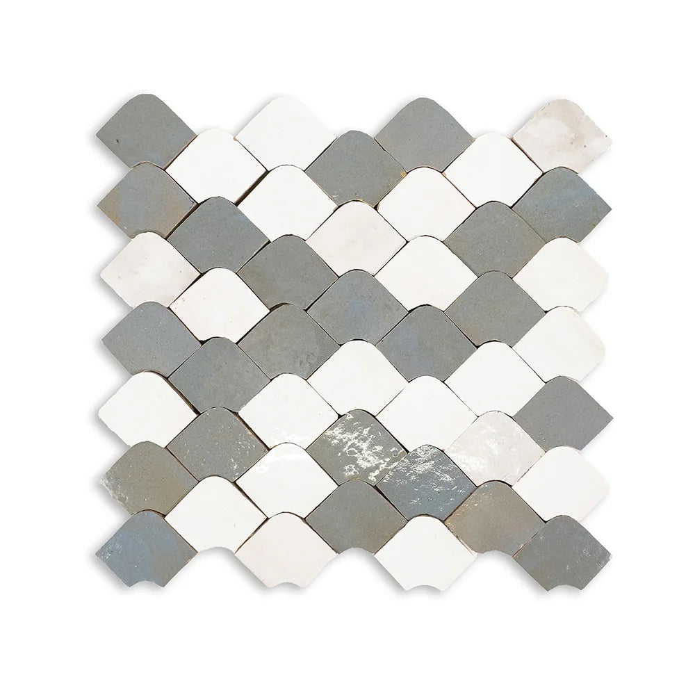 Cotto Classico: Atlas White/Blanc/Gris Perle