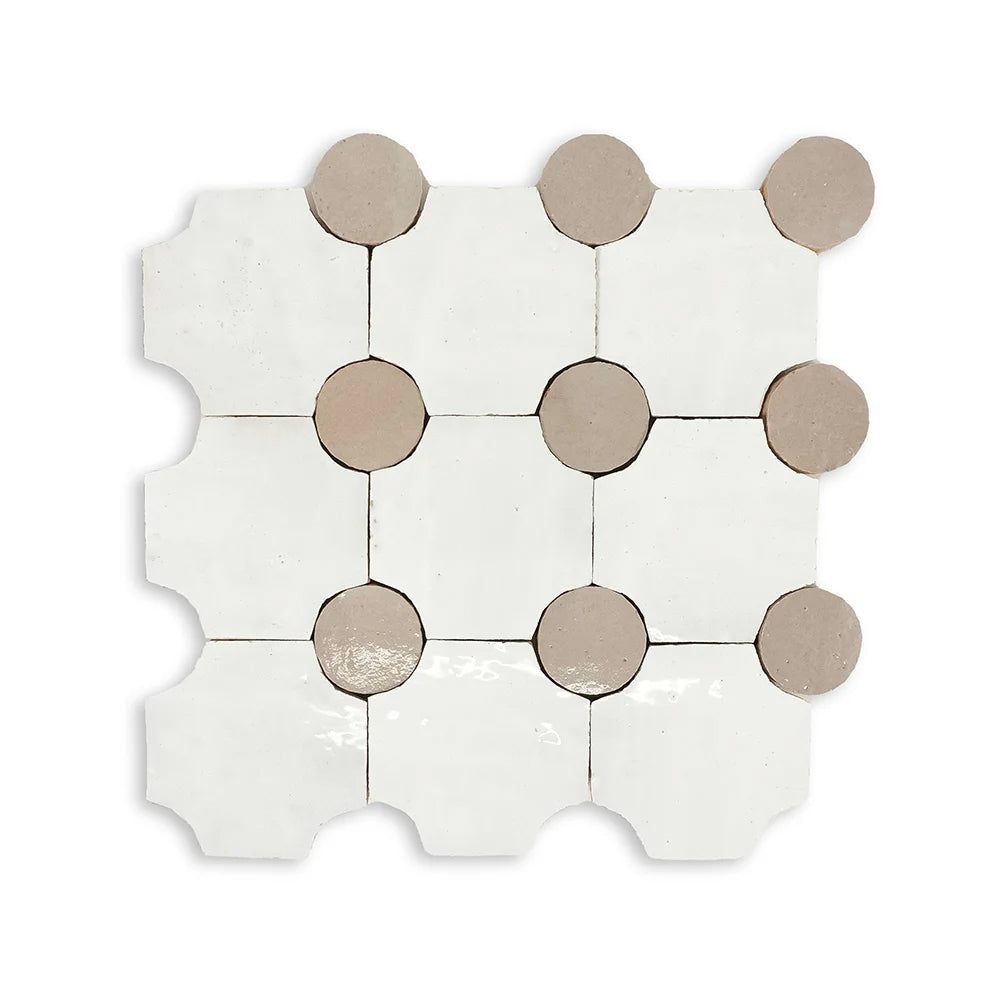 Cotto Classico: Atlas White/Sahara Rose