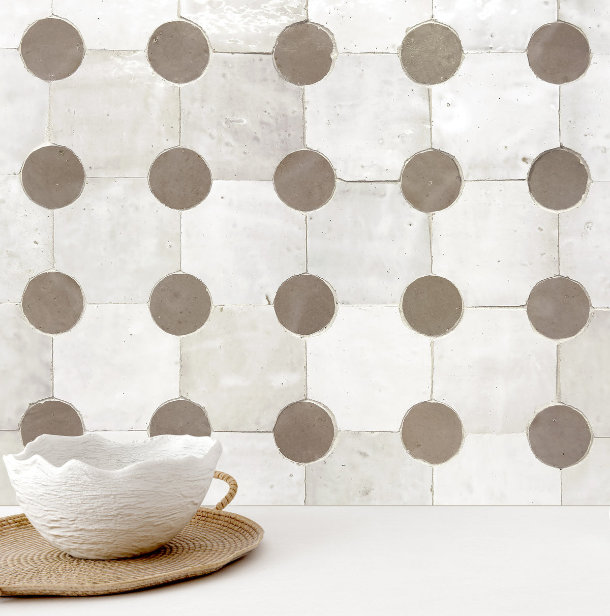 Cotto Classico: Atlas White/Sahara Rose