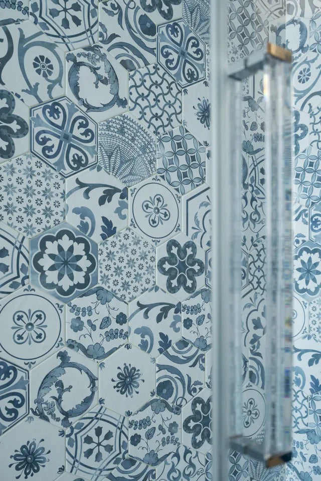 Exabright: Blu Bianco Decoro Mix