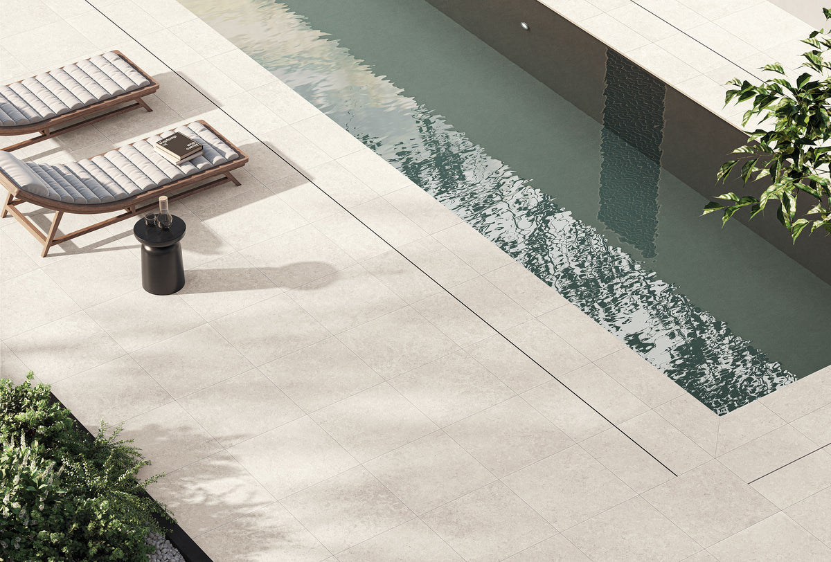 Frontier20 Pavers: Limestone Frost
