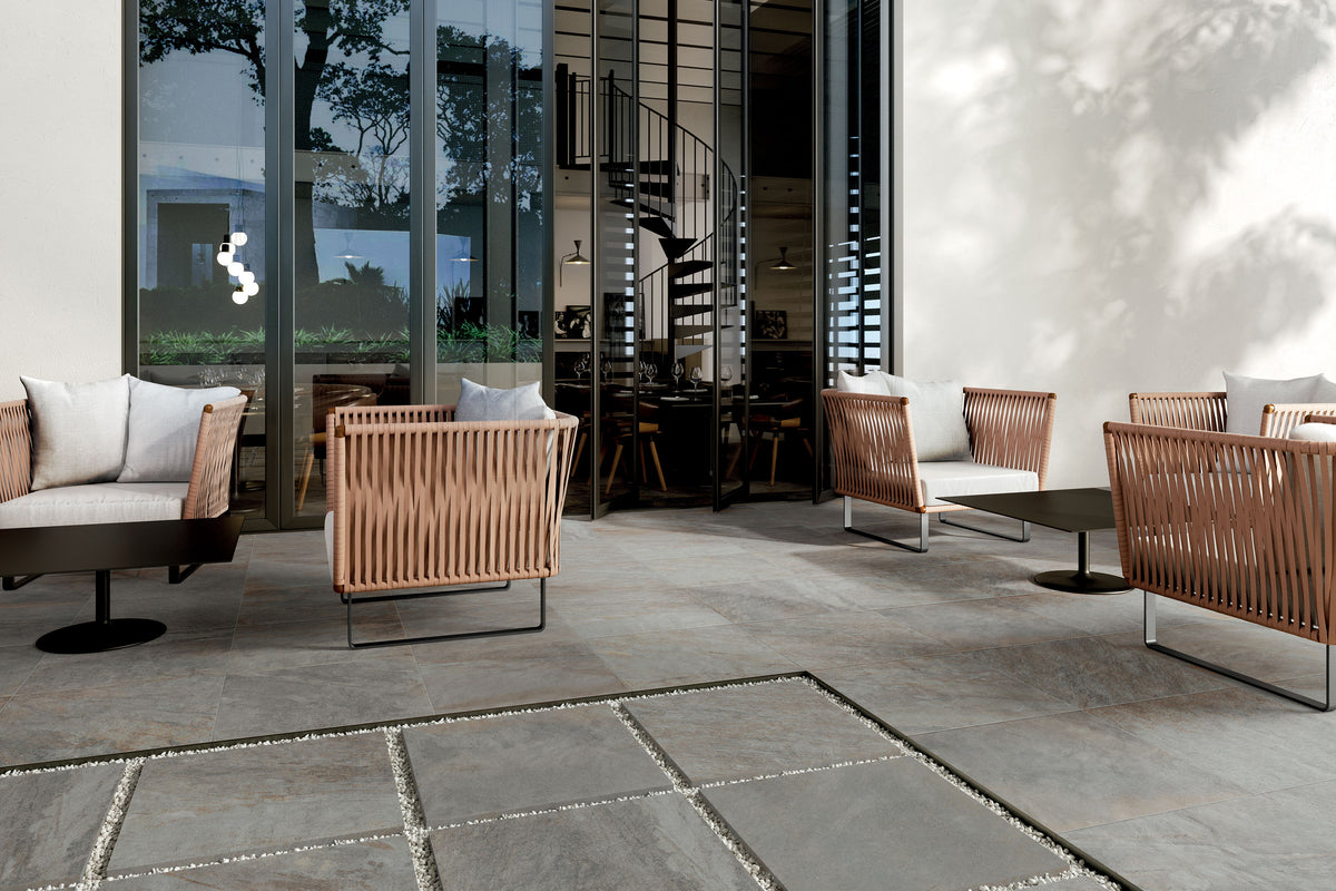 Frontier20 Pavers: Quartz Silver Quartz