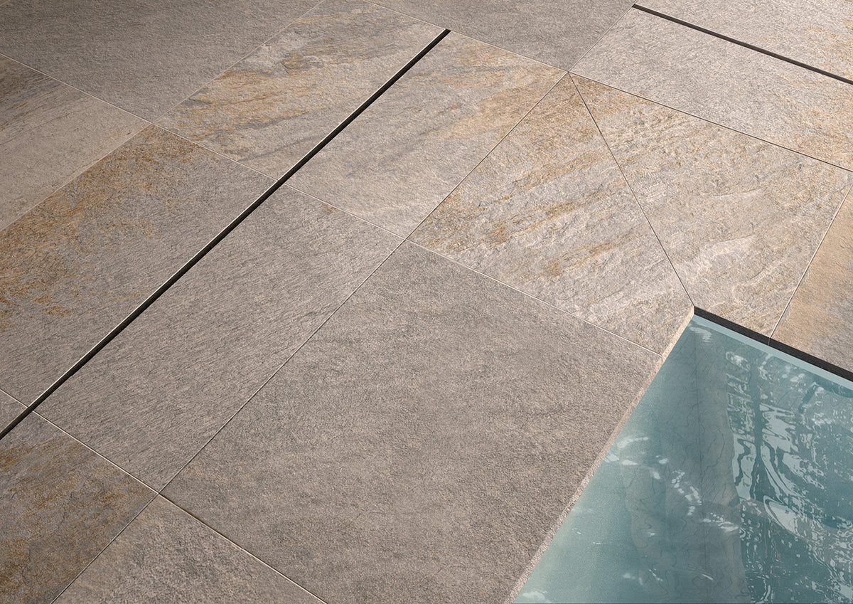 Frontier20 Pavers: Quartz Silver Quartz
