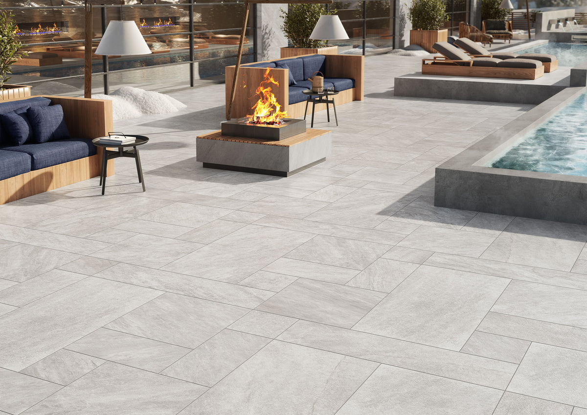 Frontier20 Pavers: Quartz Star Grey