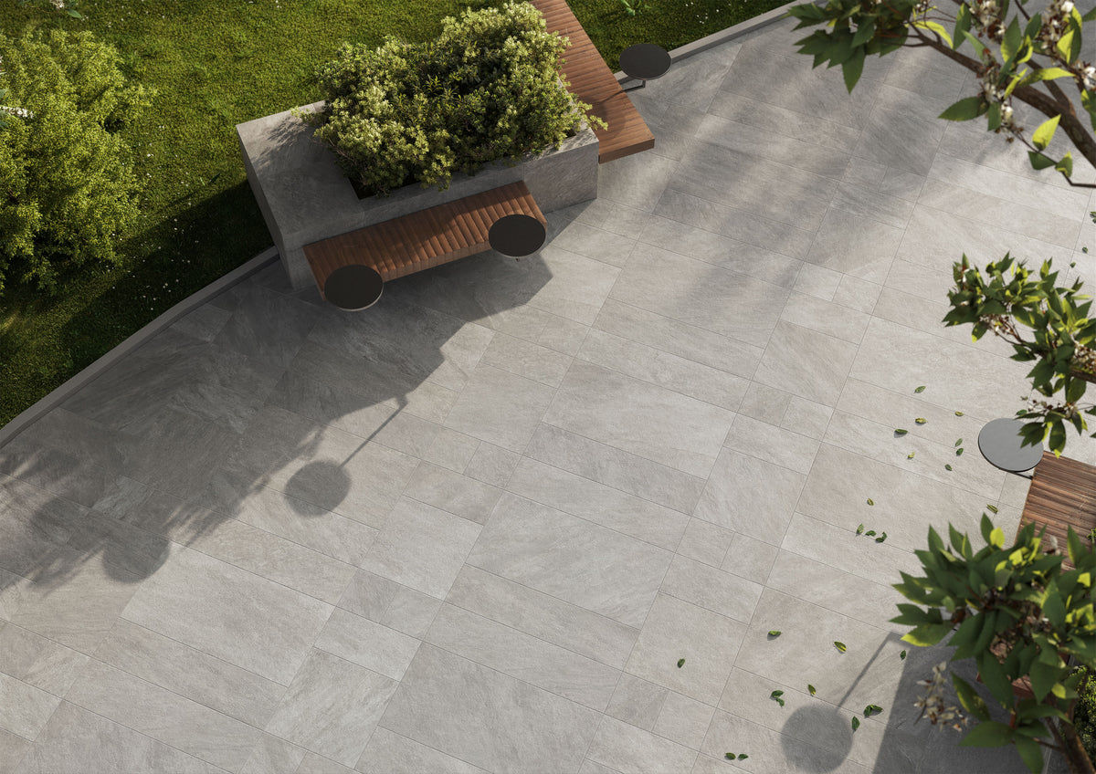Frontier20 Pavers: Quartz Star Grey