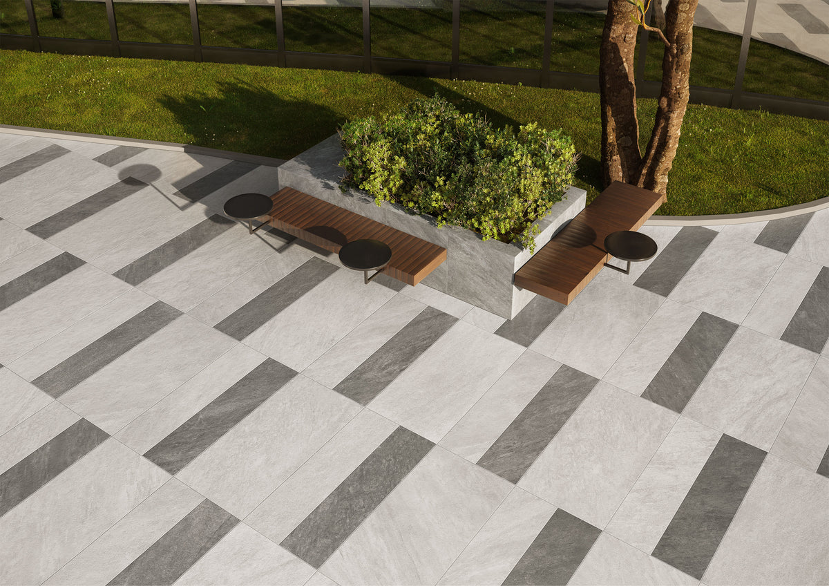 Frontier20 Pavers: Quartz Star Grey