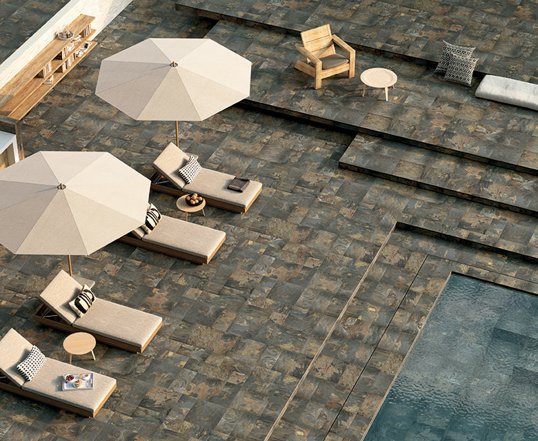 Frontier20 Pavers: Slate California Gold