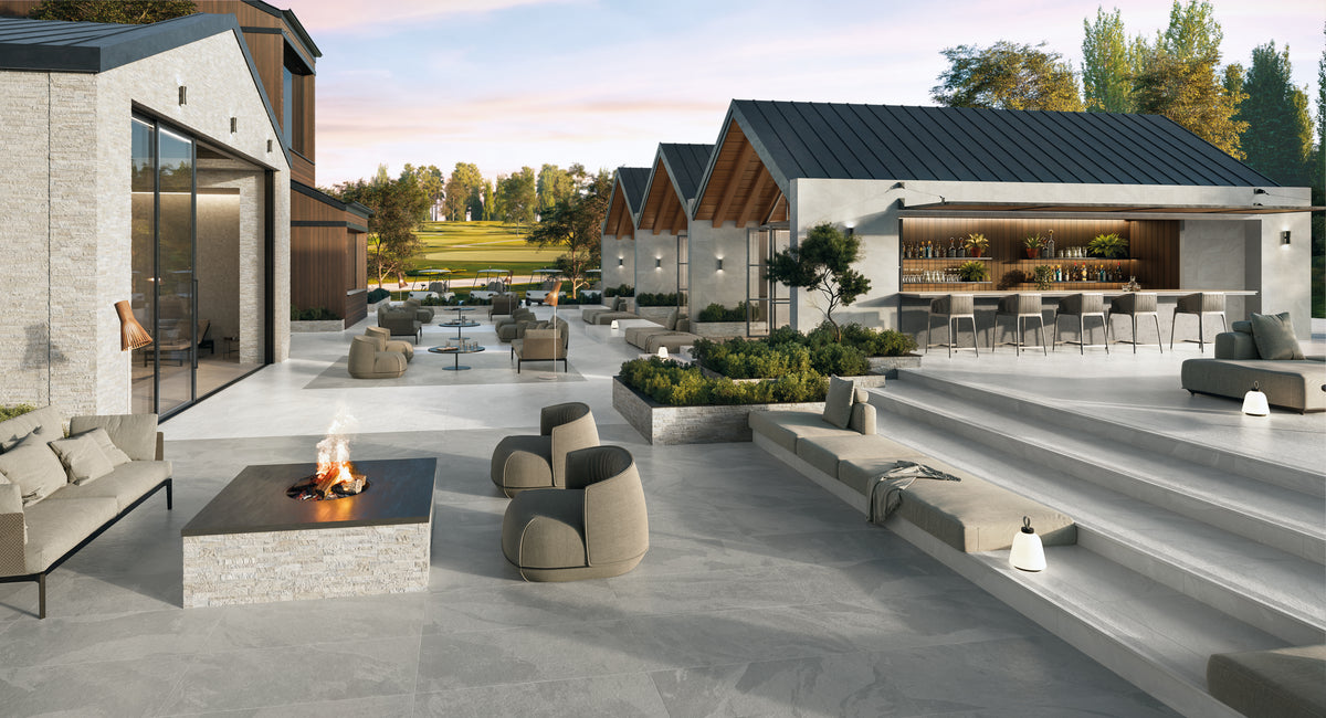 Frontier20 Pavers: Slate Montauk Grey
