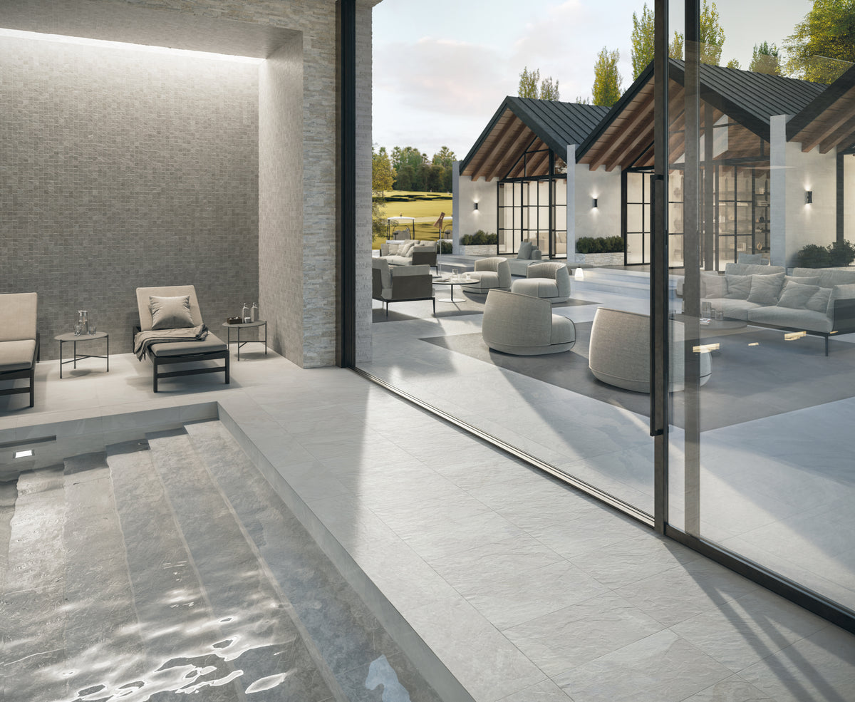 Frontier20 Pavers: Slate Montauk Grey