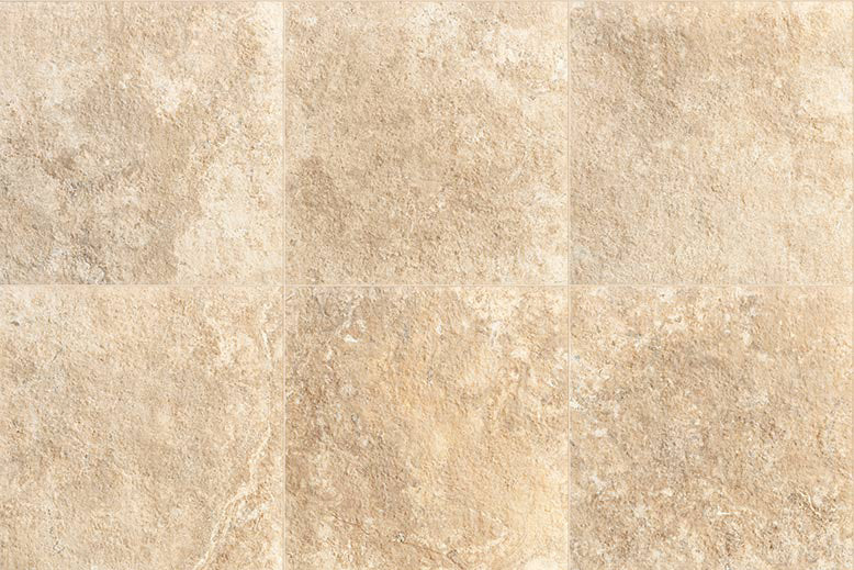 Frontier20 Pavers: Travertine Cross Cut Cream