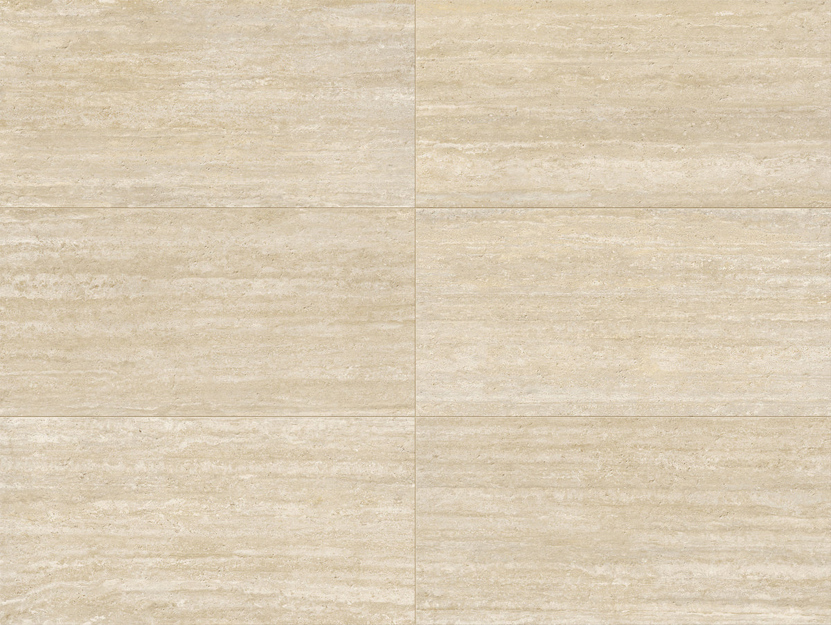 Frontier20 Pavers: Travertine Vein Cut Beige