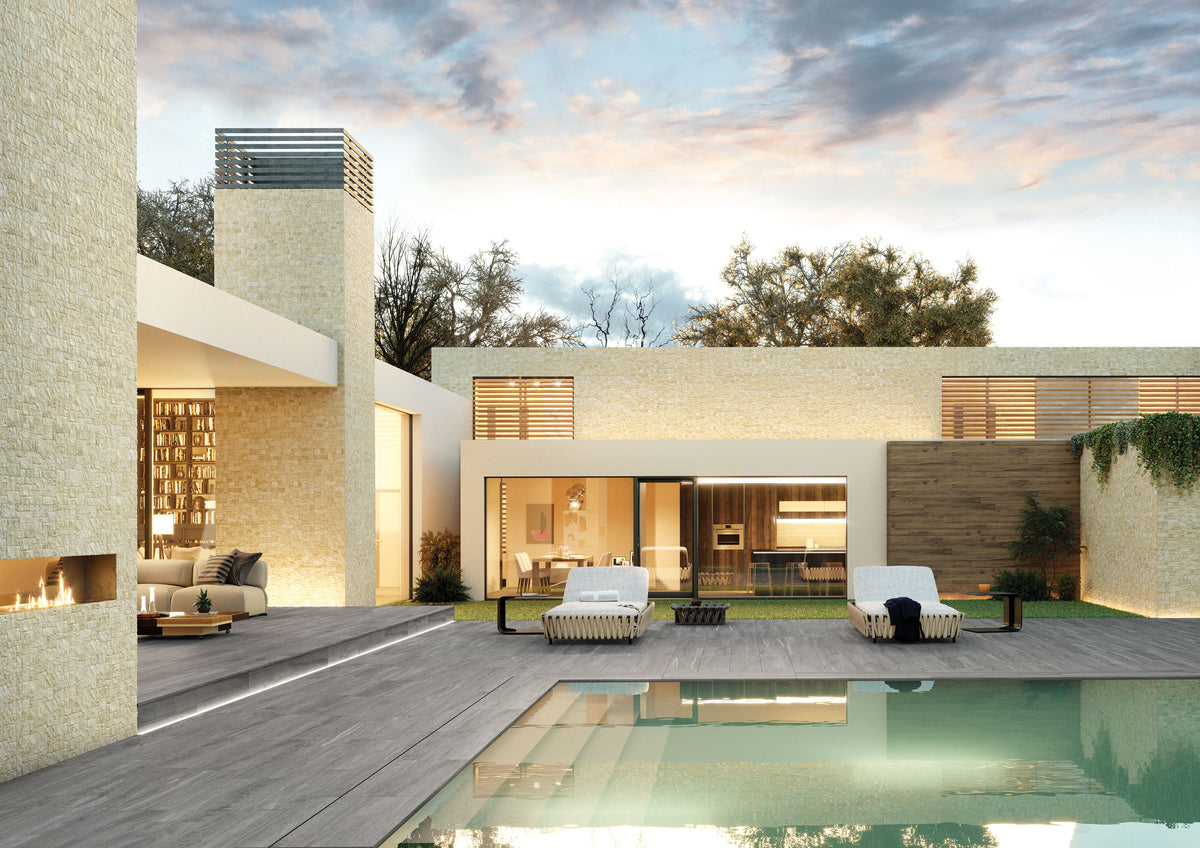 Frontier20 Pavers: Wood Essence Grey