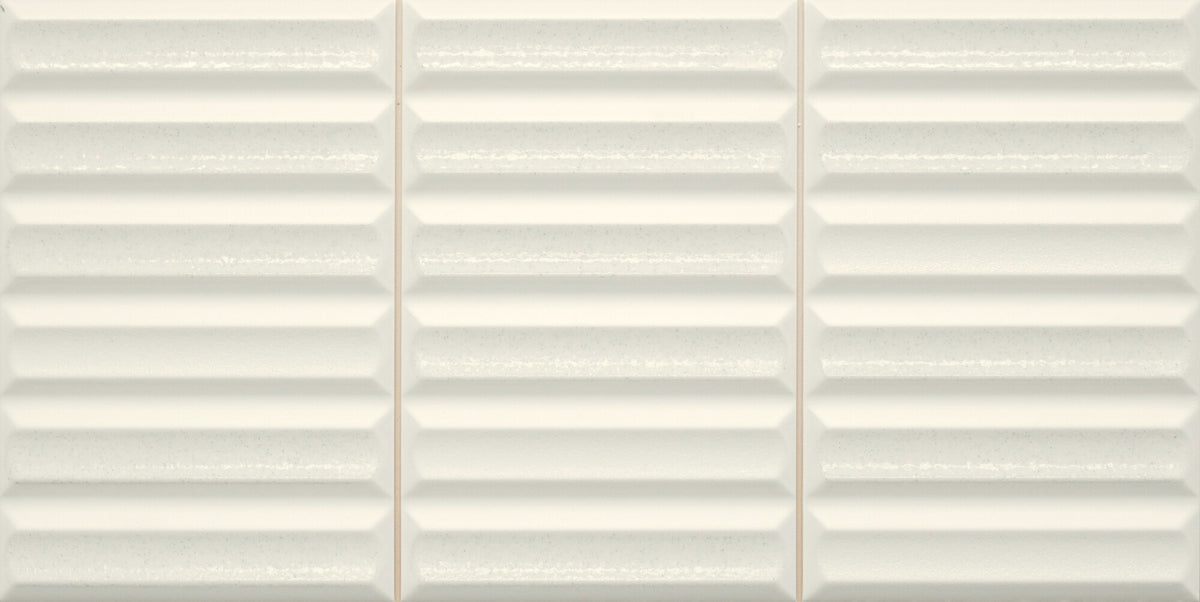 Fluted: White