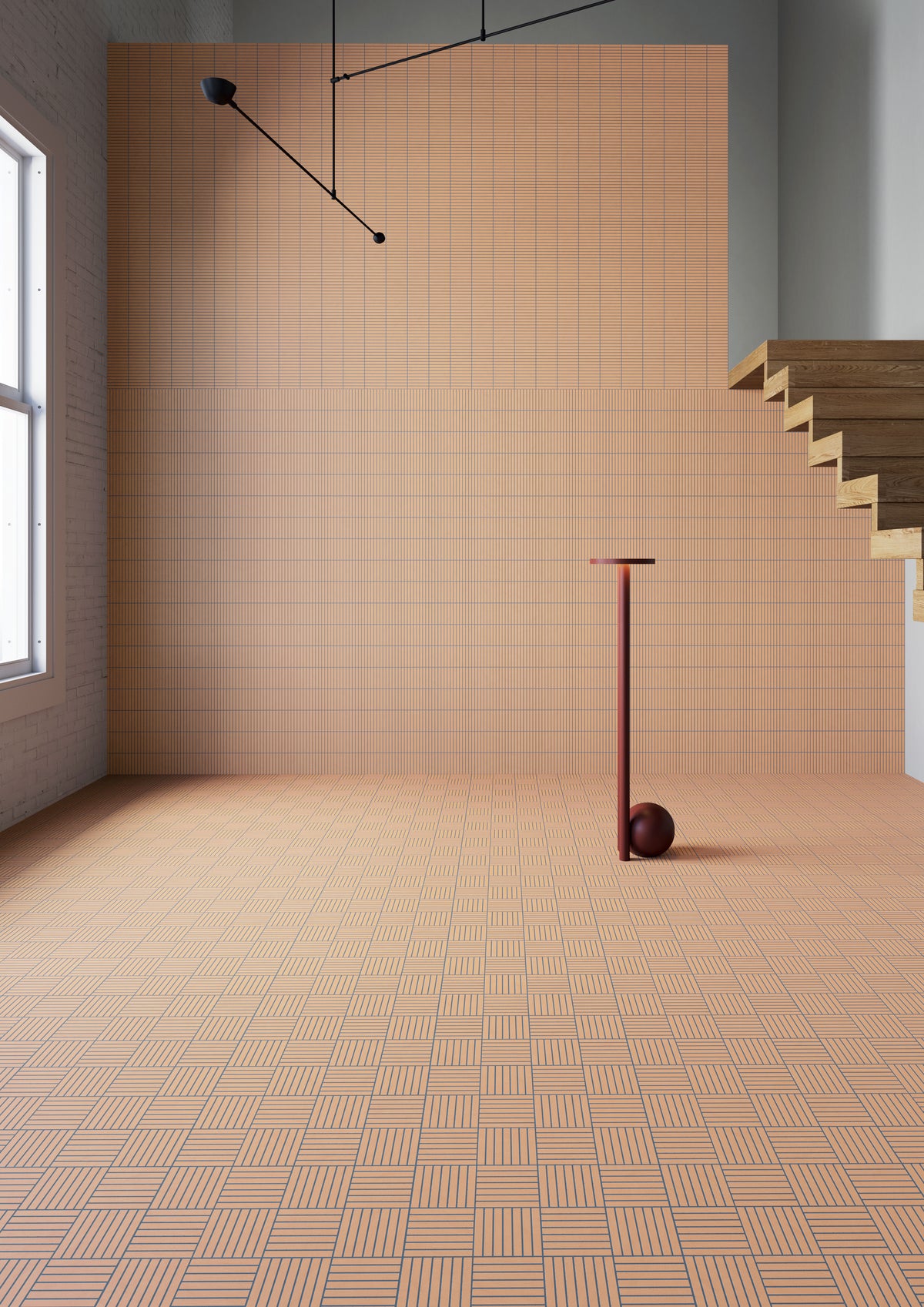 Fringe by Mutina: Bold Rose