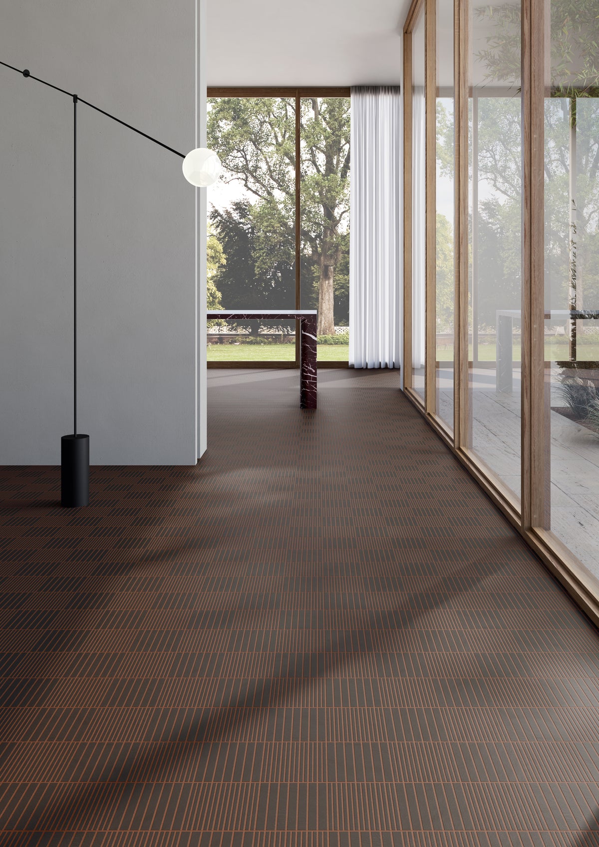 Fringe by Mutina: Bold Anthracite