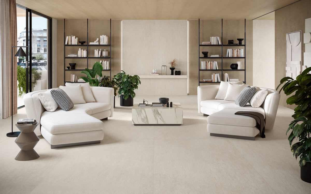 Ghiaia Elements: White Mineral