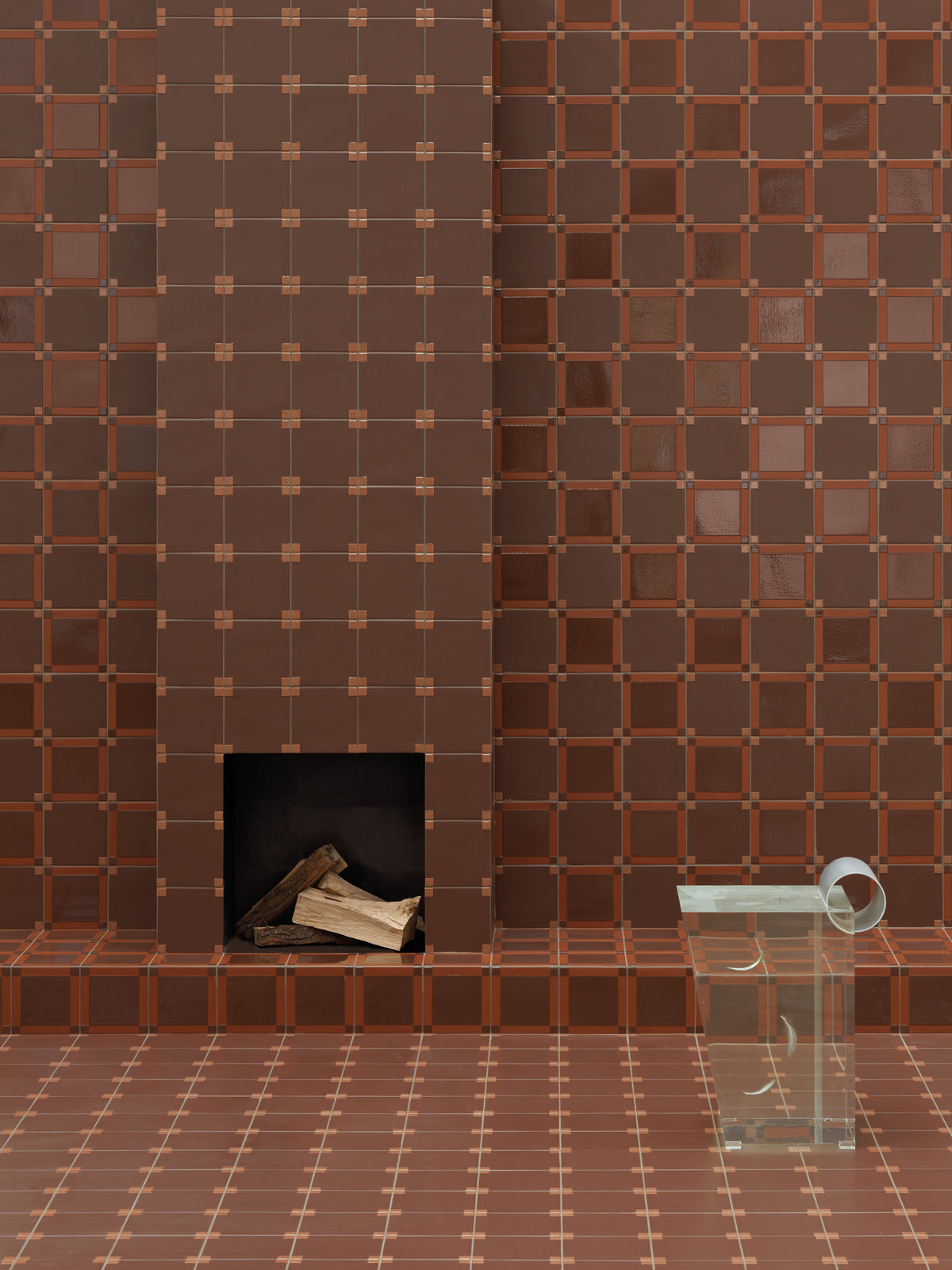 Homage to the Square by Mutina: Dash Chocolate