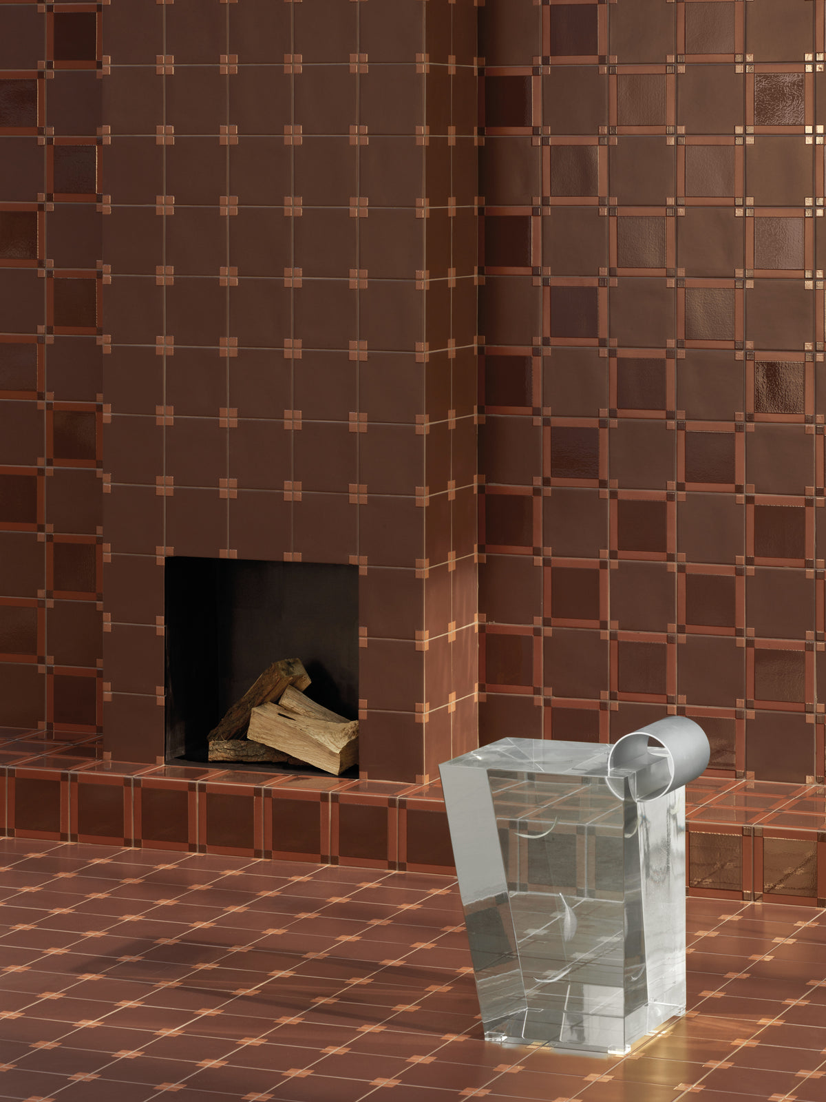 Homage to the Square by Mutina: Dash Chocolate