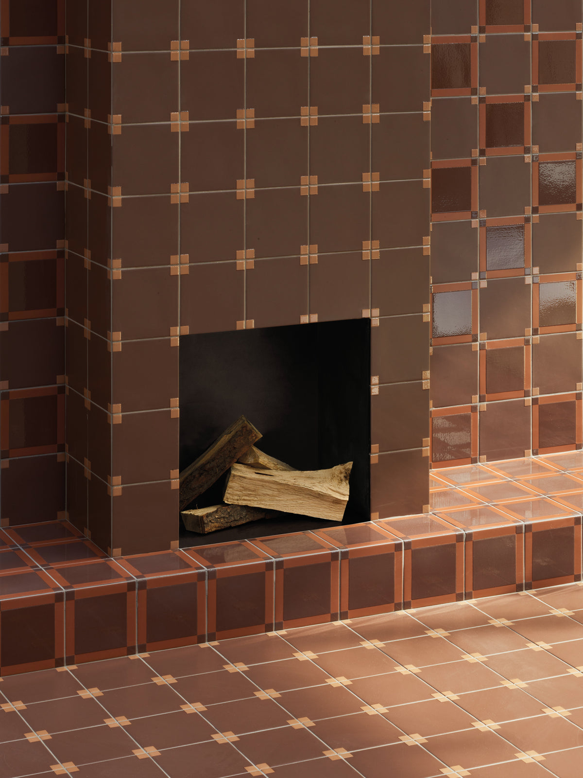 Homage to the Square by Mutina: Dash Chocolate