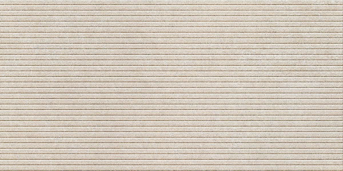 Indiana Limestone: Groove Large Buff