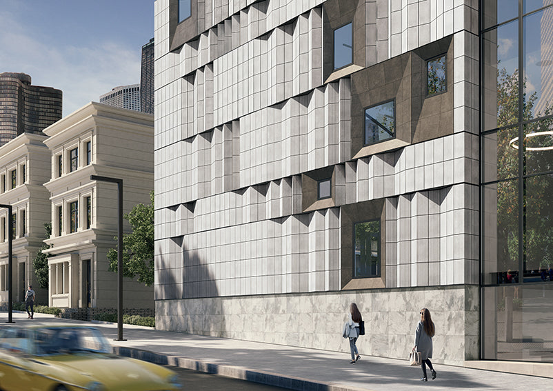 Indiana Limestone: Groove Small Grey