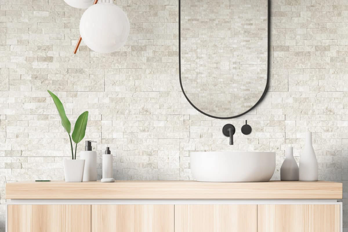 Ledgestone Panel: City Creme