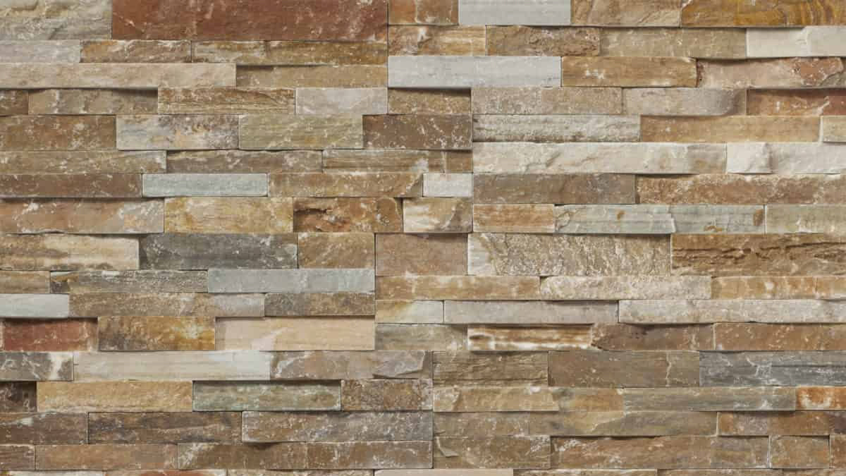 Ledgestone Panel: Mountain Rust