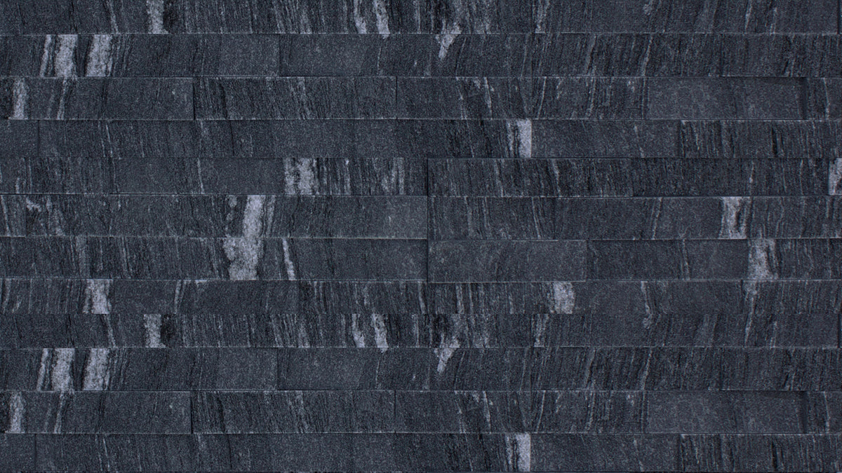 Ledgestone Panel: Nero