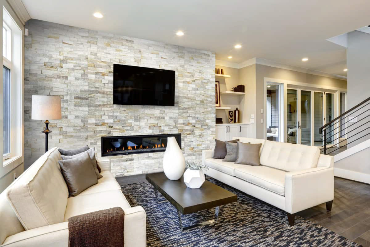 Ledgestone Panel: Pearl Grey