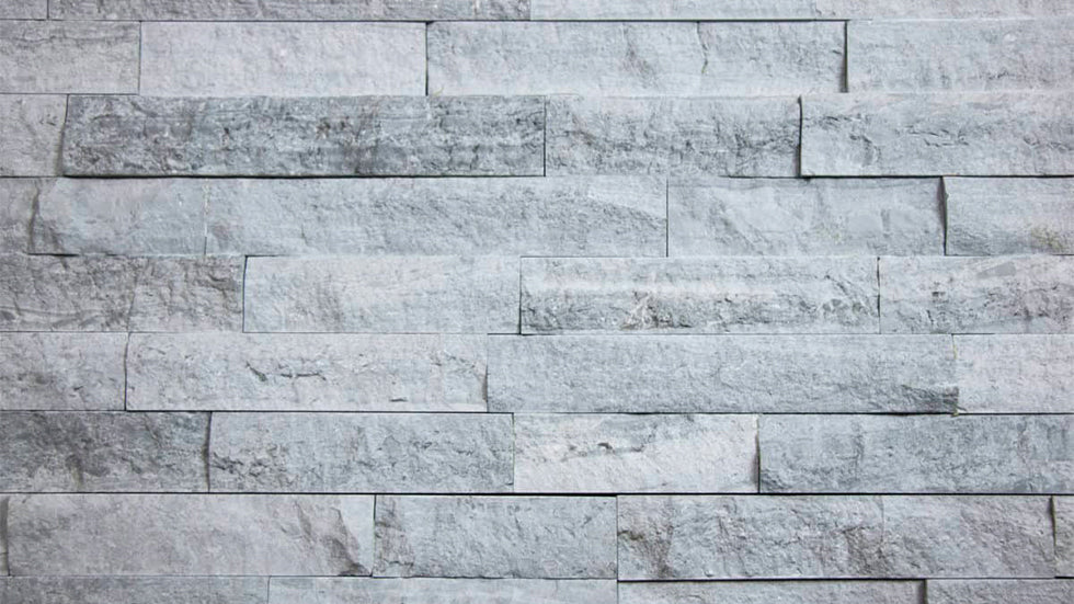 Ledgestone Panel: Pewter