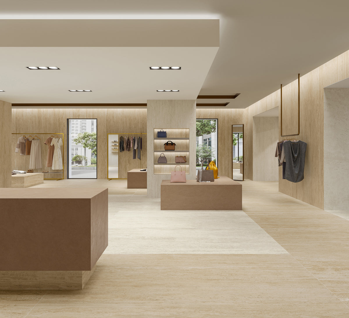 Marvel Travertine: White Vein Cut