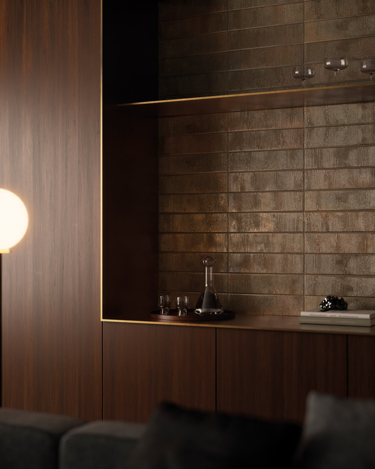 Metallic Aura: Copper Deco