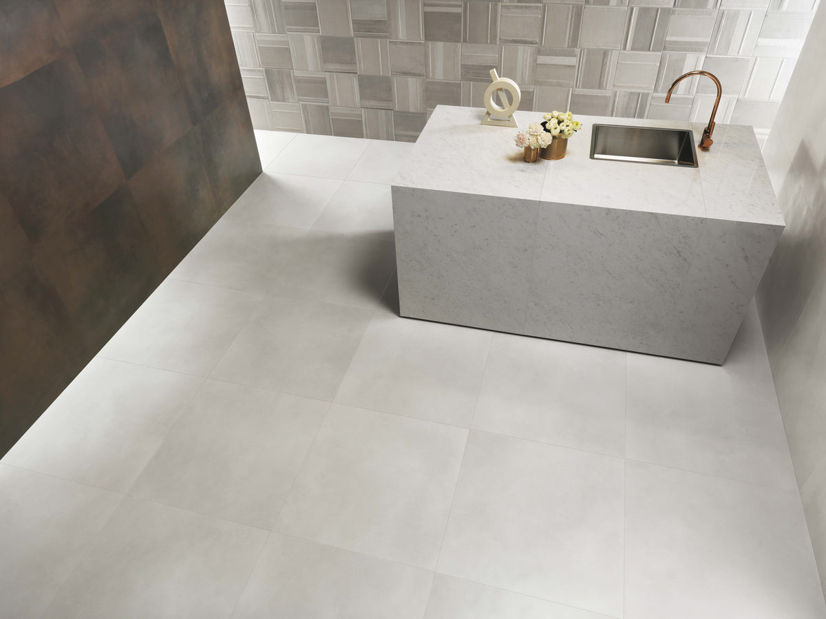 Milano Floor: Bianco