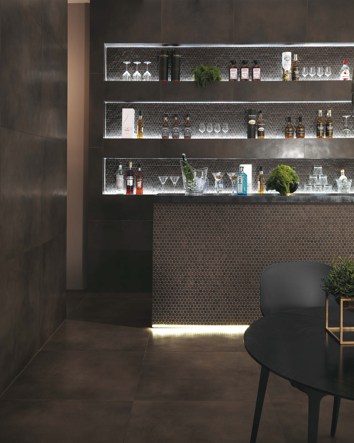 Milano Floor: Corten