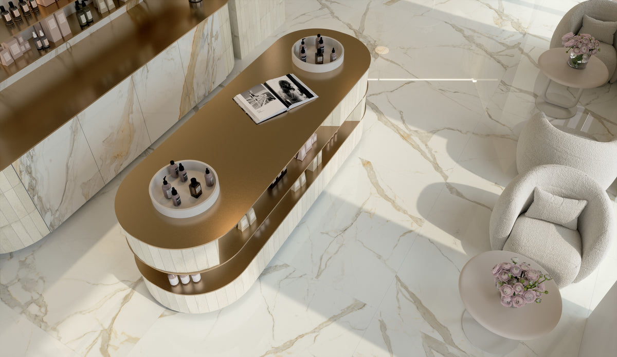 Opulent: Calacatta Vena Antica