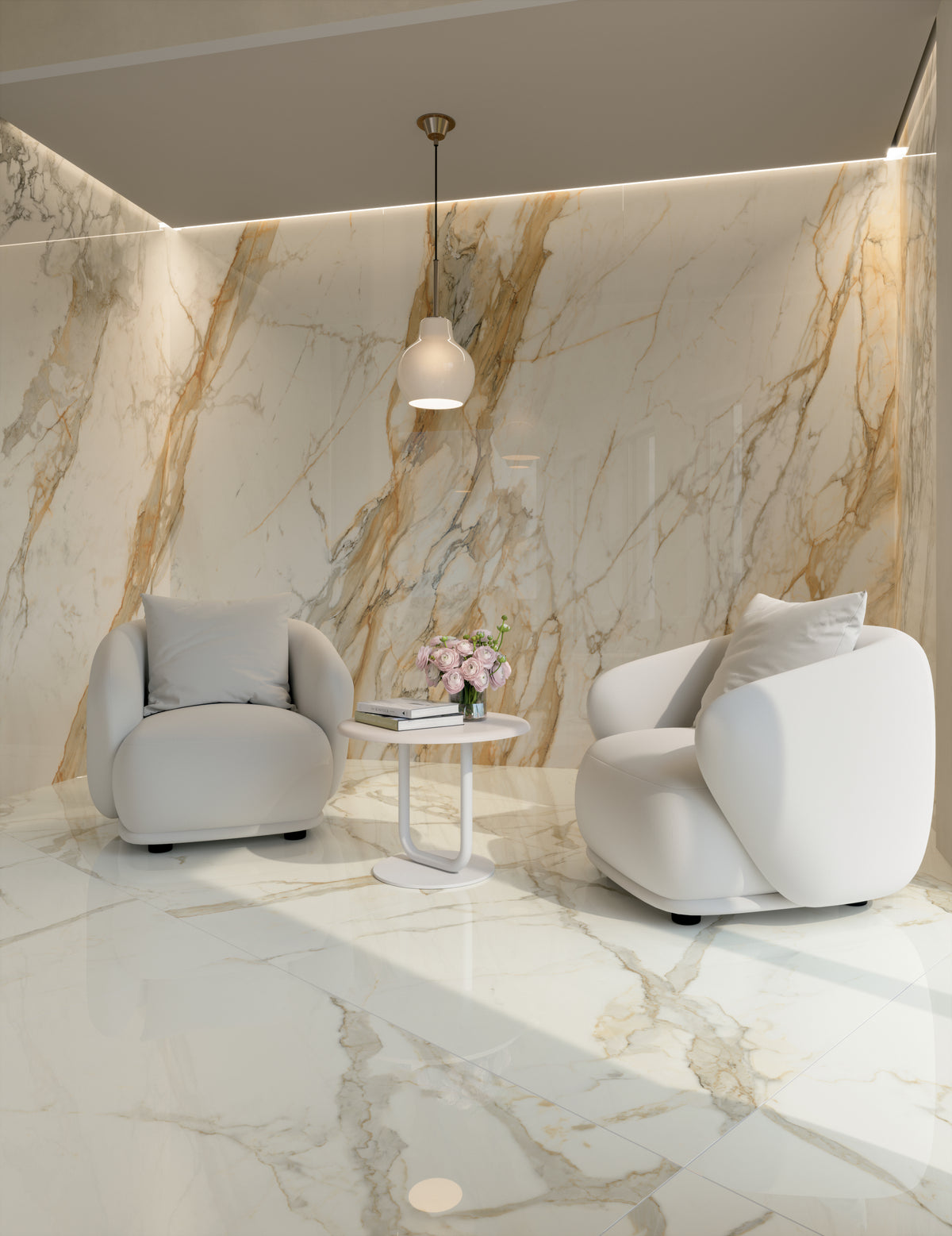 Opulent: Calacatta Vena Antica