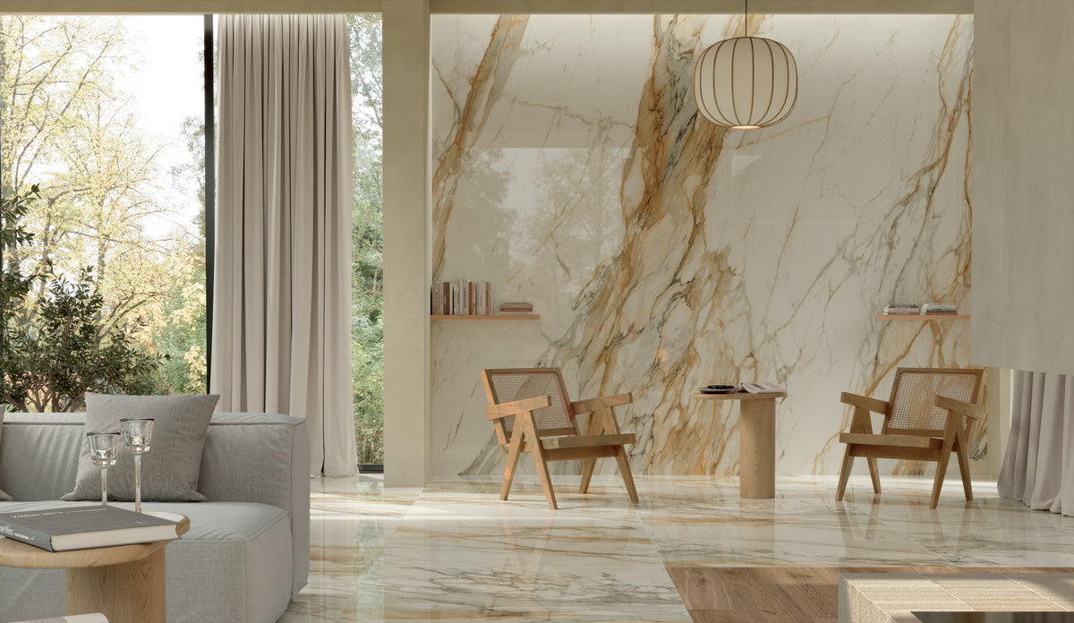 Opulent: Calacatta Vena Antica
