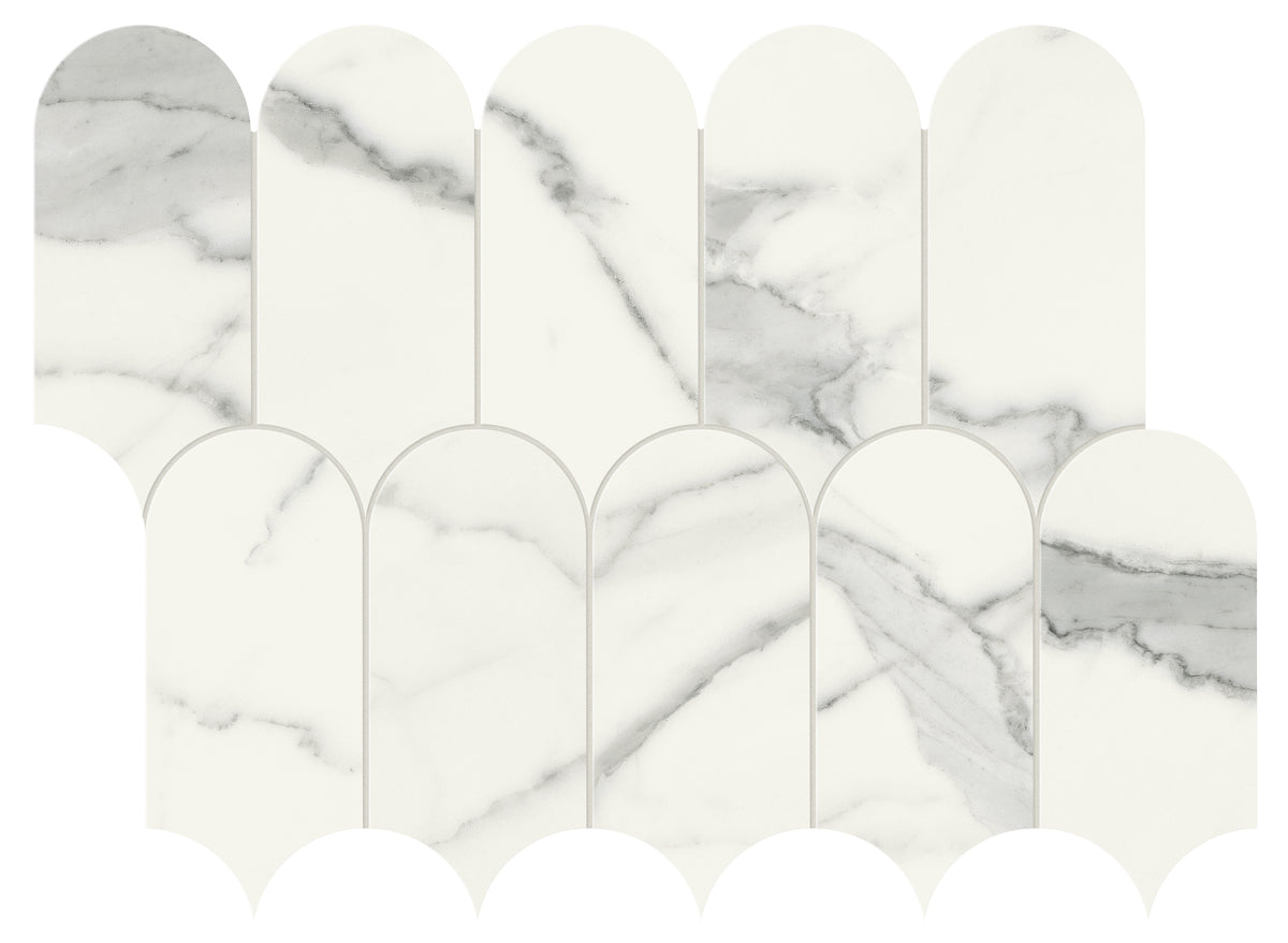 Opulent: Statuario Vena Argento
