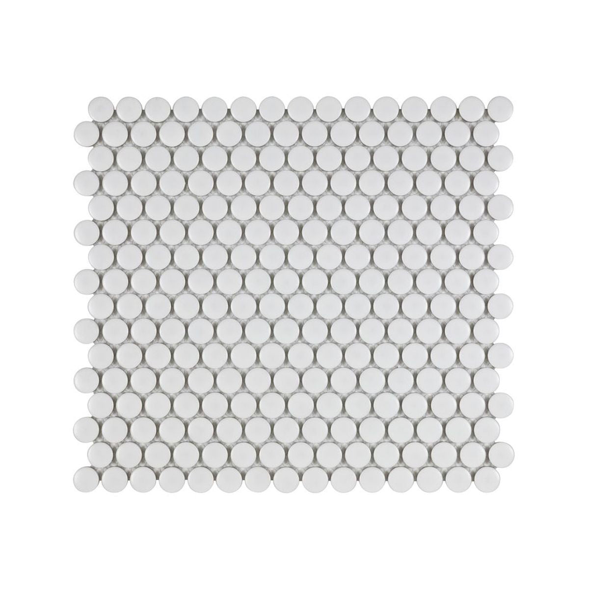 Platform Solutions Mosaics: White Pennyround