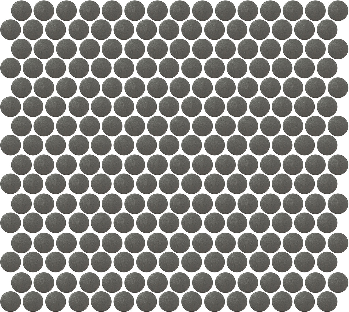 Platform Solutions Unglazed Mosaics: Lead Pennyround