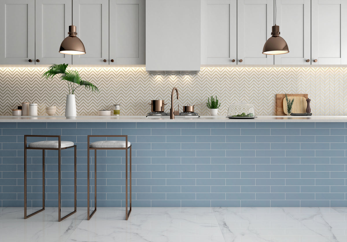 Platform Solutions Wall Tile: Soft Blue