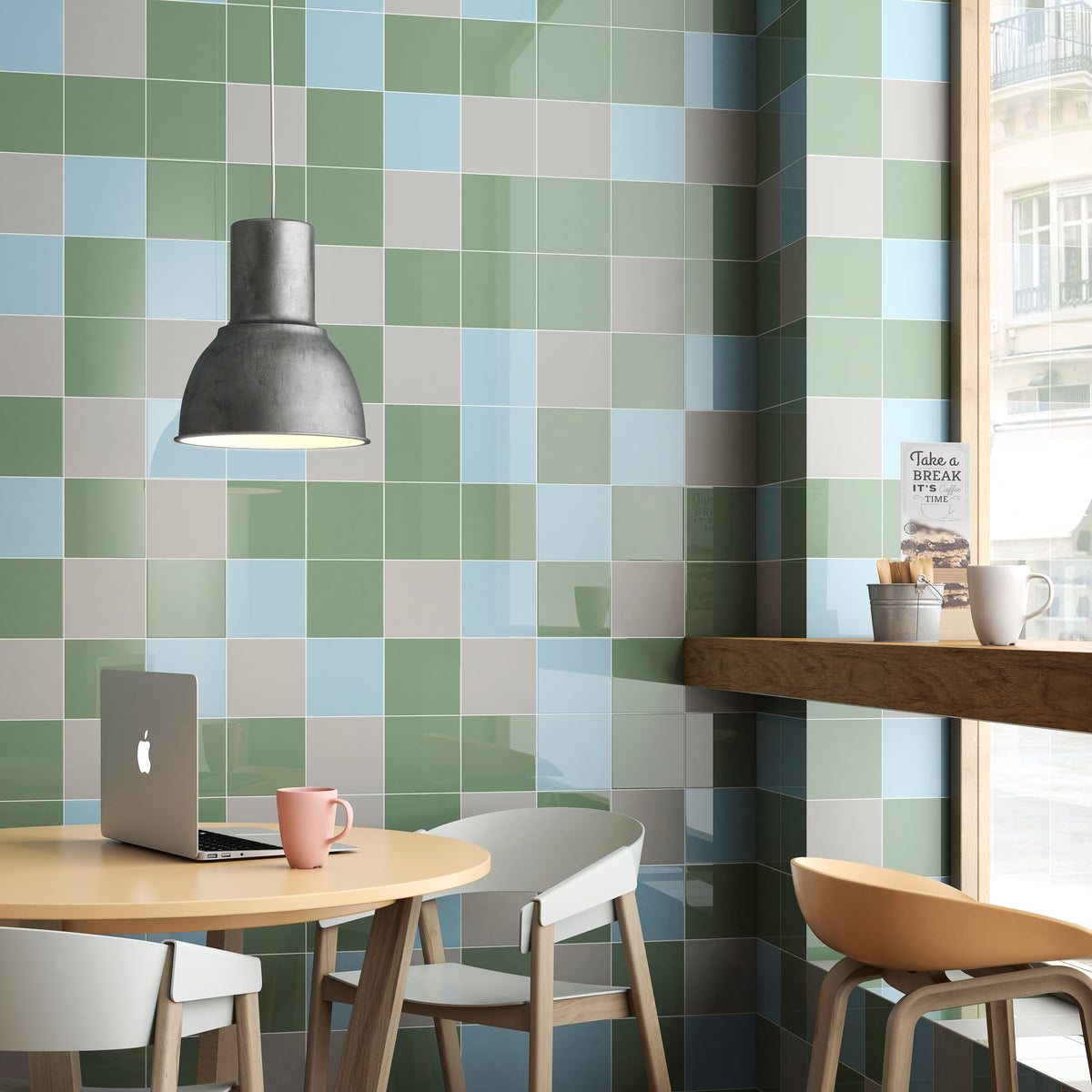 Platform Solutions Wall Tile: Spring Green