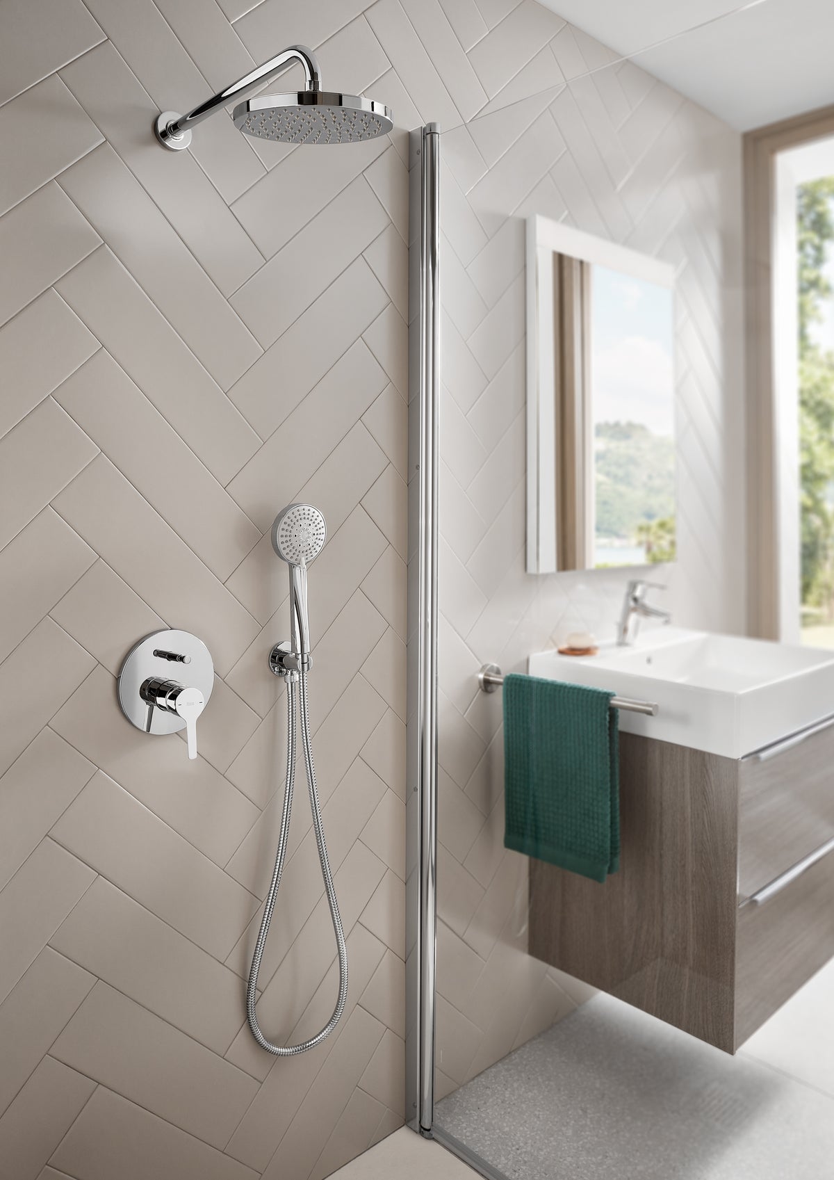 Platform Solutions Wall Tile: Taupe
