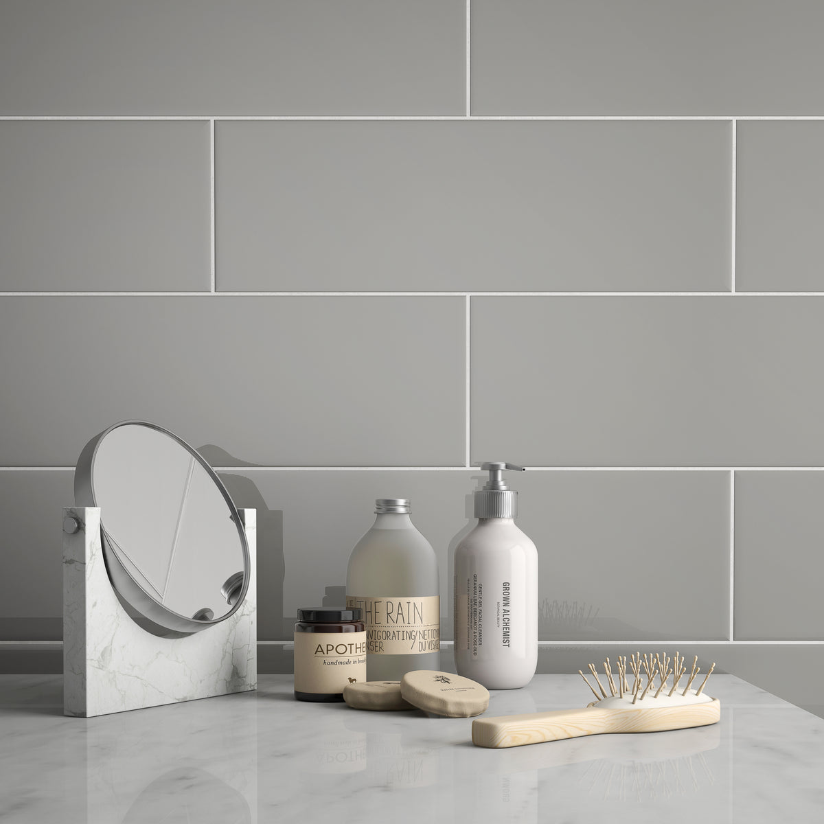 Platform Solutions Wall Tile: Tender Gray
