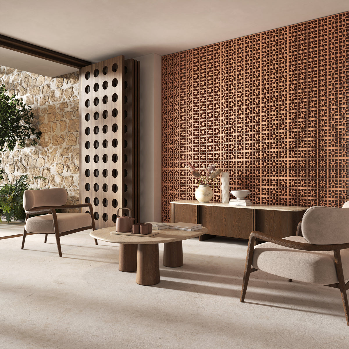 SeaBreeze: Urban Terracotta Blend Flo